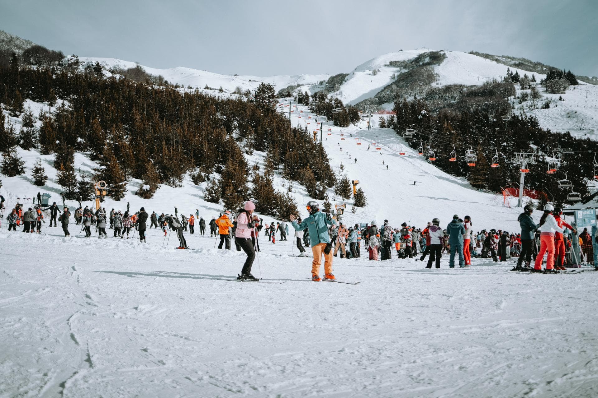 Aula de Ski